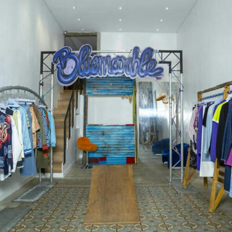 Bluemarble installe son premier pop-up store dans le Marais parisien | Pop-up stores | Scoop.it