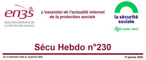 Sécu Hebdo n°230 du 11 janvier 2025 | Sécu Hebdo | Scoop.it