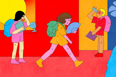 Canicule&nbsp;: comment rafra&icirc;chir les &eacute;coles, sans attendre la r&eacute;novation thermique&nbsp;? | Architecture - Construction | Scoop.it