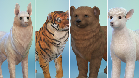 12 Animals recreated in The Sims 4 Cats & Dogs << Sims Community | Les Sims | Scoop.it