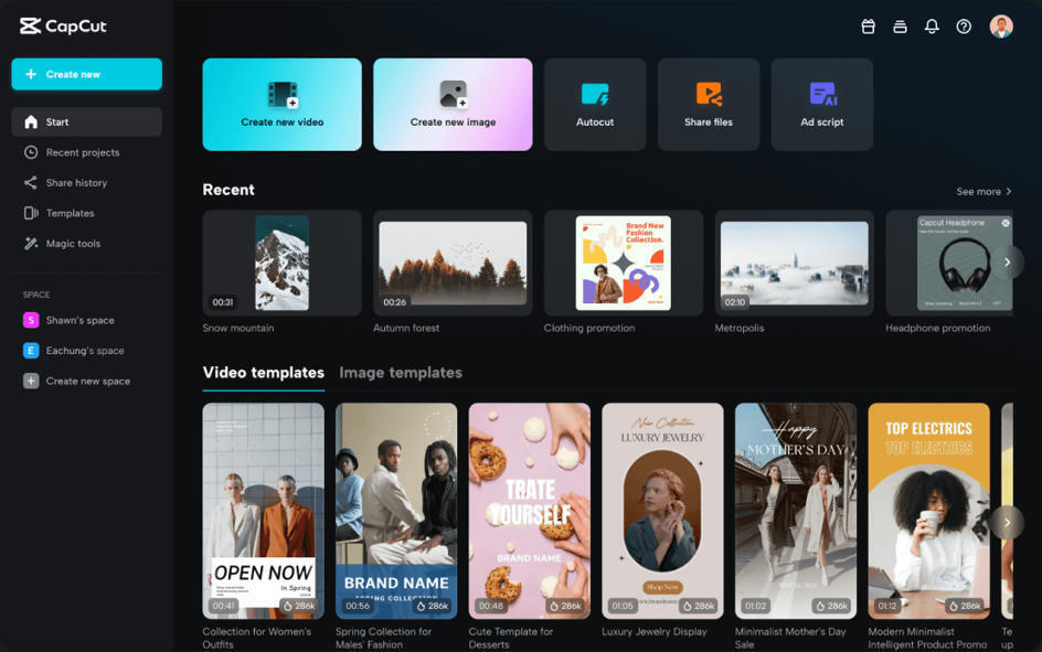 All-in-one video editor & graphic design to...