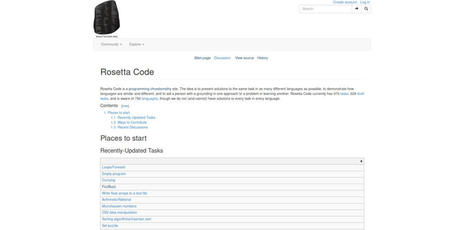 Rosetta Code - Wikipedia | Devops for Growth | Scoop.it