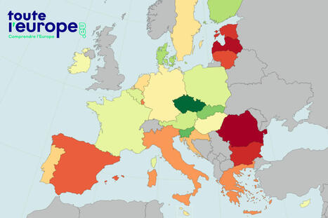 [Carte] La France compte moins de personnes pauvres que la moyenne europ&eacute;enne, mais plus de personnes modestes | Strat&eacute;gie pauvret&eacute; et pacte des solidarit&eacute;s | Scoop.it