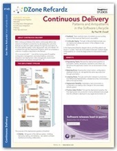 Continuous Delivery Cheat Sheet from DZone Refcardz - Free, professional tutorial guides for developers | Devops for Growth | Scoop.it