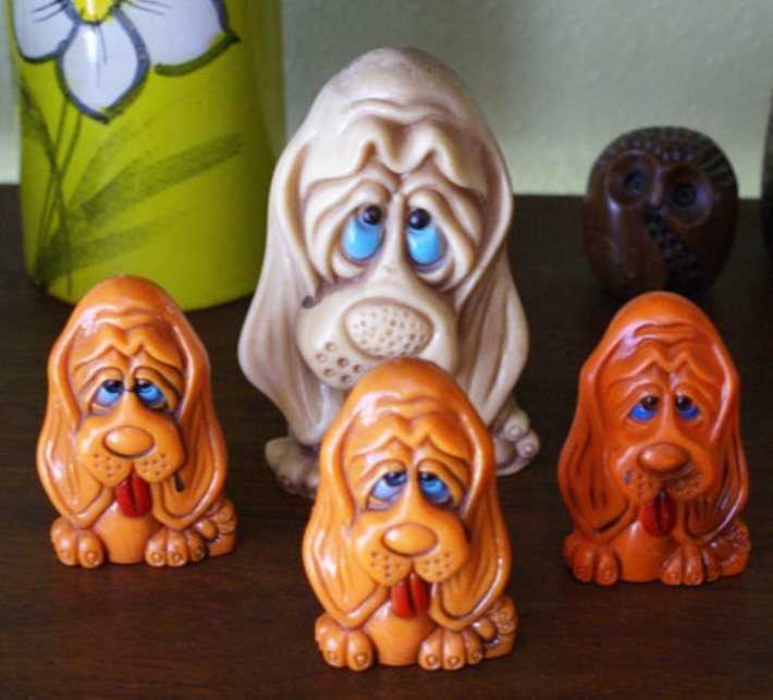 Vintage Kitsch Big Eyed Dogs | Kitsch | Scoop.it