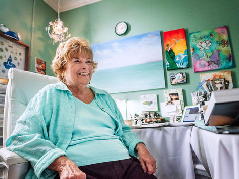 Art is her respite from husband's Parkinson's disease | #ALS AWARENESS #LouGehrigsDisease #PARKINSONS | Scoop.it