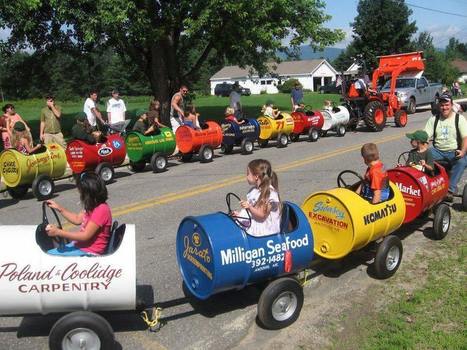 Kid's Train Made Out Of Recycled Barrels | 1001 Recycling Ideas ! | Scoop.it