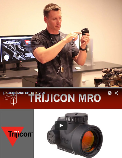 REAL OPTICS: TRIJICON MRO OPTIC REVEAL - Haley Strategic on YouTube | Thumpy's 3D House of Airsoft™ @ Scoop.it | Scoop.it