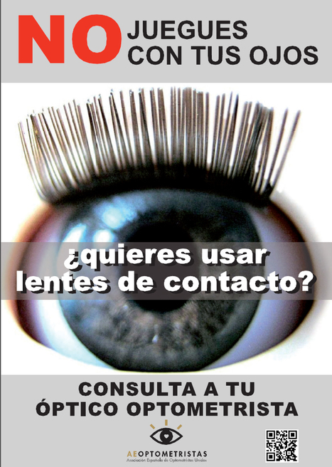 CAMPAÑA AEOPTOMETRISTAS:  LENTES DE CONTACTO | Salud Visual 2.0 | Scoop.it