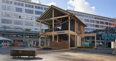 Design circulaire et matériaux biosourcés pour ce bâtiment présenté à la Dutch Design Week 2021 | Build Green, pour un habitat écologique | Scoop.it
