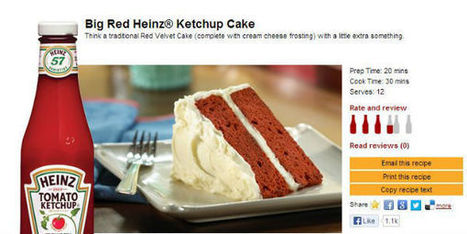 Ketchup Cake : la recette du nouveau Carrot Cake - Terrafemina | La Gastronomie | Scoop.it