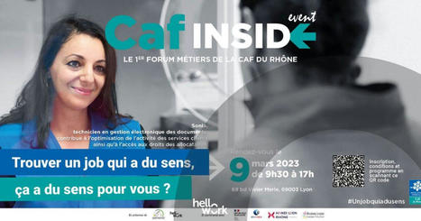 Lyon : la Caf du Rhône organise son premier forum métiers le 9 mars  | Actu des entreprises (recrutement, implantation, création ...) | Scoop.it