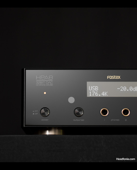 Crème De La Crème: Fostex HP-A8 | Fostex | Scoop.it