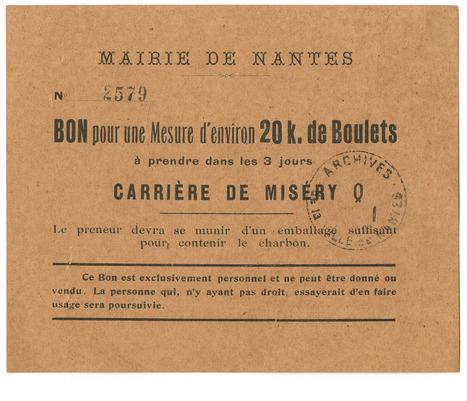 Recto-verso : «Les petits papiers» de Nantes à Rennes – [Les Archives municipales de Nantes] | Histoire 2 guerres | Scoop.it