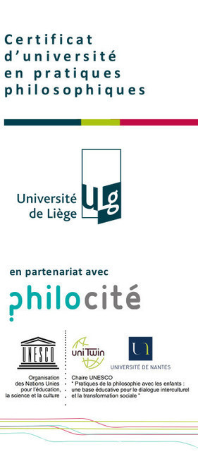 PhiloCité |   Certificat universitaire en pratiques philosophiques 2022-2023 : inscriptions | DIOTIME 2.0. Infos | Scoop.it