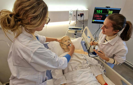 Les étudiants médecins s'entraînent sur des mannequins qui coûtent un bras | Université Catholique de Lille | Scoop.it