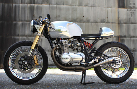Meyerbuilt Metalworks Honda Cb550 Cafe Racer
