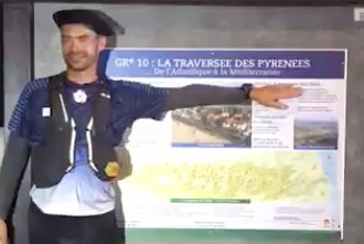Traversée des Pyrénées par le GR 10 : record battu par Erik Clavery  | Vallées d'Aure & Louron - Pyrénées | Scoop.it