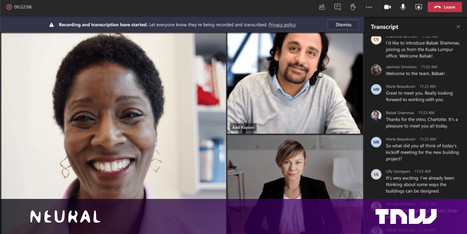 Microsoft Teams now offers AI-powered live meeting transcriptions | Events Production | Scoop.it