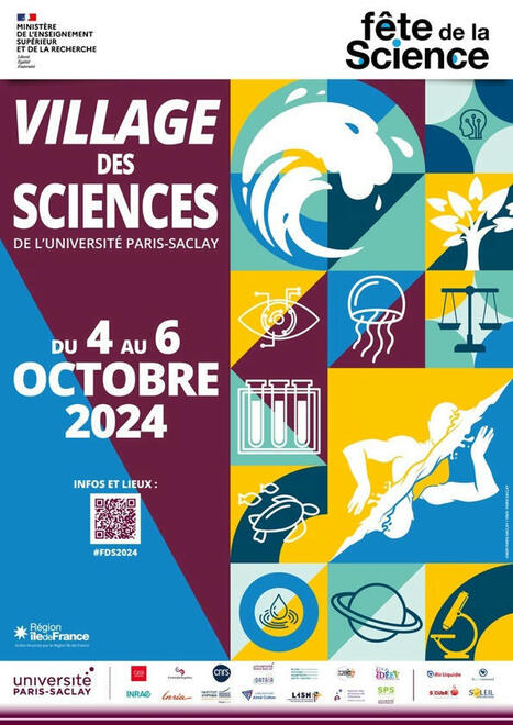 UPSaclay - Village des sciences Paris-Saclay 2024 - 4-6 octobre 2024 | Infos Lab' juin 2025 | Scoop.it