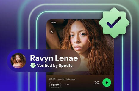 Spotify lanza insignias de verificaci&oacute;n para distinguir artistas reales frente a contenido generado por IA | Santiago Sanz Lastra | Scoop.it