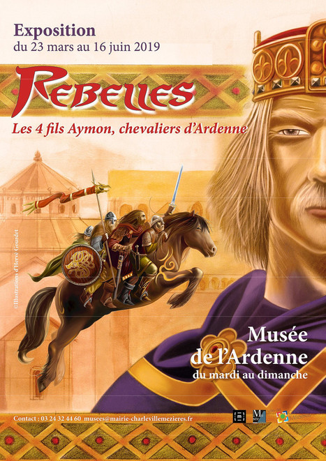 Exposition – Les 4 fils Aymon, chevaliers d’Ardenne – jusqu’au 16 juin 2019 | Professionnels de la Culture | Scoop.it