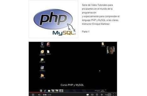 Vídeo tutoriales para aprender a programar con PHP y MySQL | Information Technology & Social Media News | Scoop.it