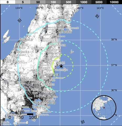 EARTHQUAKE - M 6.4 - NEAR THE EAST COAST OF HONSHU, JAPAN | Japan Tsunami | Scoop.it