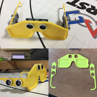 Gafas para cegos, con Fusion 360 e Visualino | tecno4 | Scoop.it