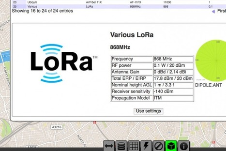LoRa coverage planning | CloudRF | The French (wireless) Connection | Scoop.it