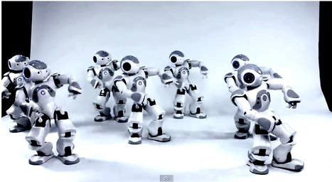 Humanoid Robot Swarm Synchronized Using Quorum Sensing  - Technology Review | Complex Insight  - Understanding our world | Scoop.it