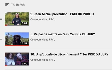 Vid&eacute;os de d&eacute;confinement : les 3 prim&eacute;es&nbsp; | Veille s&eacute;cu en vol libre | Scoop.it