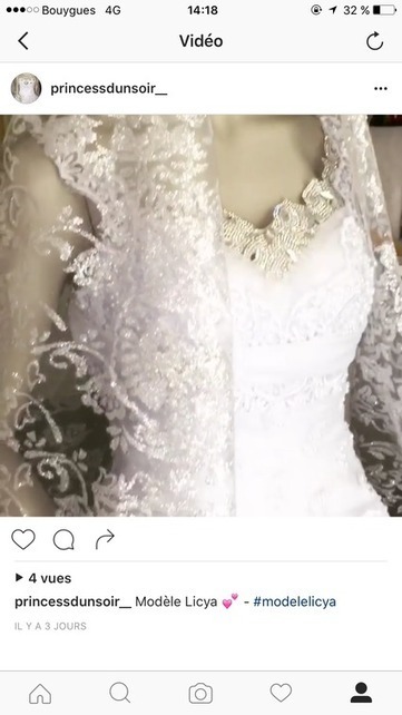 Sublime robe de mariée à louer - Val de Marne | Robes de mariée d'occasion | Scoop.it