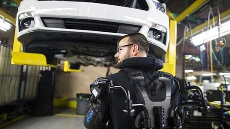 Ford invente «l'ouvrier augmenté», équipé d'un exosquelette | Artificial intelligence | Scoop.it