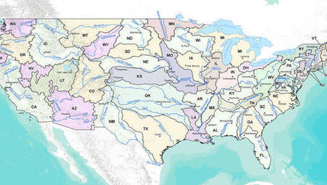 A New Map Of The U.S., Created From Where We Get Our Water | Rainforest CLASSROOM | Scoop.it