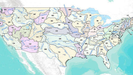 Watershed States of America | Fantastic Maps | Scoop.it