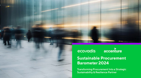 Sustainable Procurement Barometer 2024 | Sustainable Procurement News - Deutschland, Österreich, Schweiz | Scoop.it