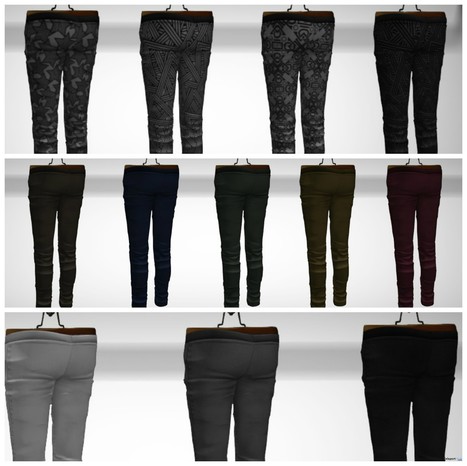 Skinny Pants Fat Pack Group Gift by GILD | Teleport Hub - Second Life Freebies | Second Life Freebies | Scoop.it