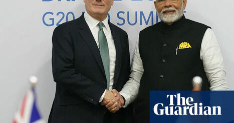 Starmer beats Trump to the line in race for trade deal with India | Trade policy | The Guardian | Macroeconomics: UK economy, IB Economics | Scoop.it