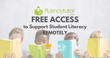 FREE Access to Fluency Tutor to Support Student Literacy Remotely via ShakeUpLearning  | Bilingually Enriched Learners | Scoop.it