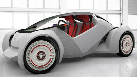 World's First Fully 3D Printed Car Only Took 44 Hours To Complete | DIY | Maker | Scoop.it