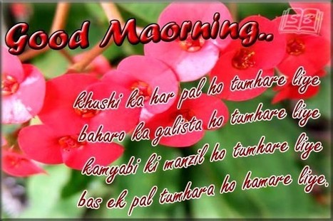 Good Morning Shayari In Hindi Punjabi Images