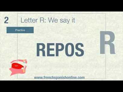 La lettre "R" - how to pronounce the letter "R" in French (Fle A1) | FLE | Scoop.it