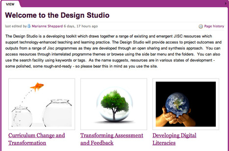 The Design Studio - Supporting Technology-enhanced Teaching and Learning Practice | Information and digital literacy in education via the digital path | Scoop.it