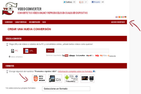 Conversor de vídeo online para reproducirlos en cualquier dispositivo | Herramientas TIC para el aula | EduHerramientas 2.0 | Scoop.it