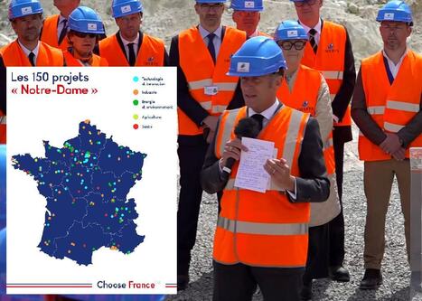 Emmanuel Macron veut b&acirc;tir les 150 "cath&eacute;drales de l'ind&eacute;pendance industrielle" | D&eacute;veloppement &eacute;conomique - Projets de territoires - ESS | Scoop.it