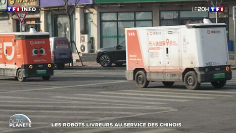 Les robots livreurs au service des Chinois | TF1 Info | L'INDUSTRIE DU FUTUR & RSE : innovation, durabilit&eacute; et impact soci&eacute;tal | Scoop.it