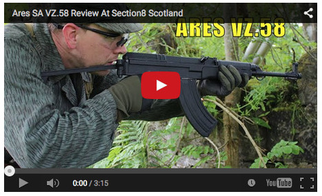Ares SA VZ.58 Review At Section8 Scotland - Scout The Doggie on YouTube! | Thumpy's 3D House of Airsoft™ @ Scoop.it | Scoop.it