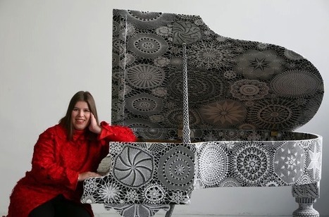 Joana Vasconcelos: The crochet  Piano | Art Installations, Sculpture, Contemporary Art | Scoop.it