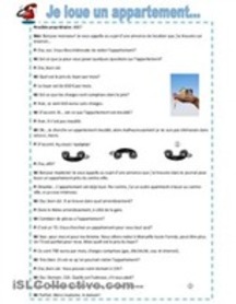 Je loue un appartement fiches - iSLCollective.com &ndash; Fiches p&eacute;dagogiques gratuites | POURQUOI PAS... EN FRAN&Ccedil;AIS ? | Scoop.it